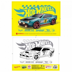 จิ๊กซอว์ Hot Wheels 54 ชิ้น Design for Speed